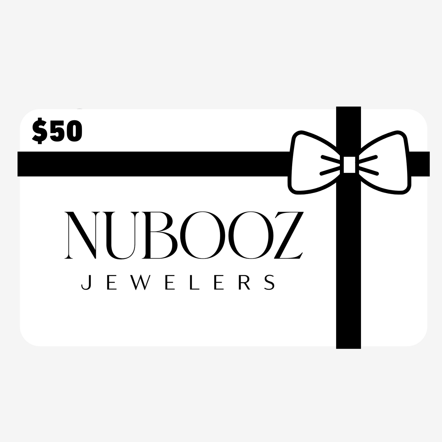 Tarjeta de regalo de Nubooz Jewelers