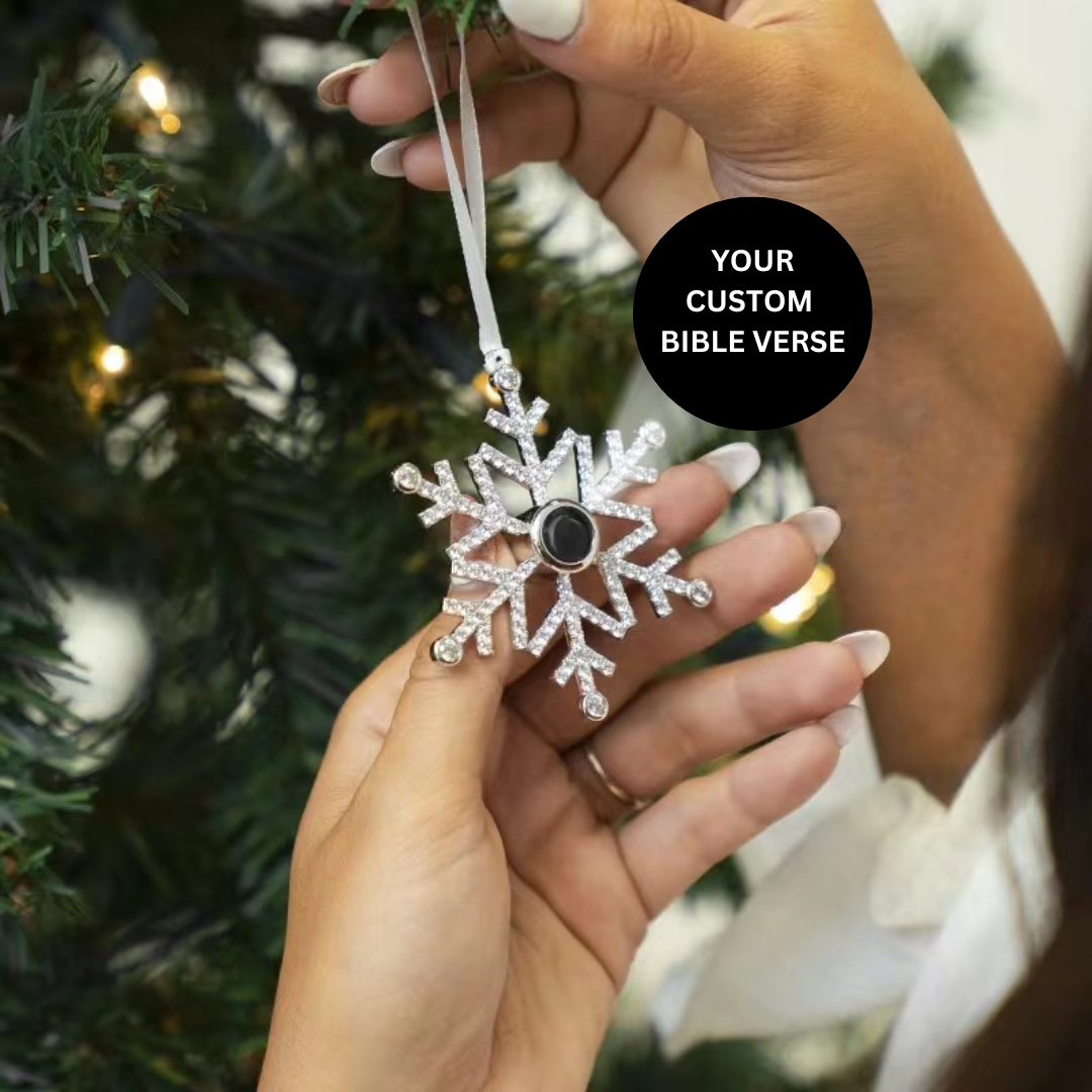 Personalized Snowflake Ornament