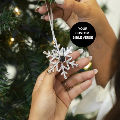 Personalized Snowflake Ornament