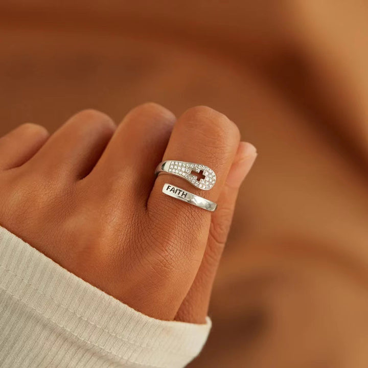 Adjustable Faith Purity Ring