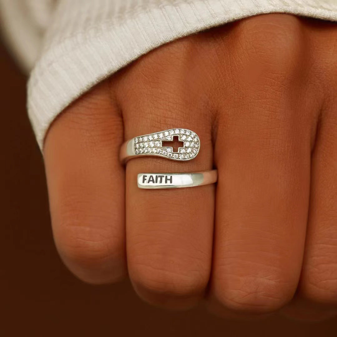 Adjustable Faith Purity Ring