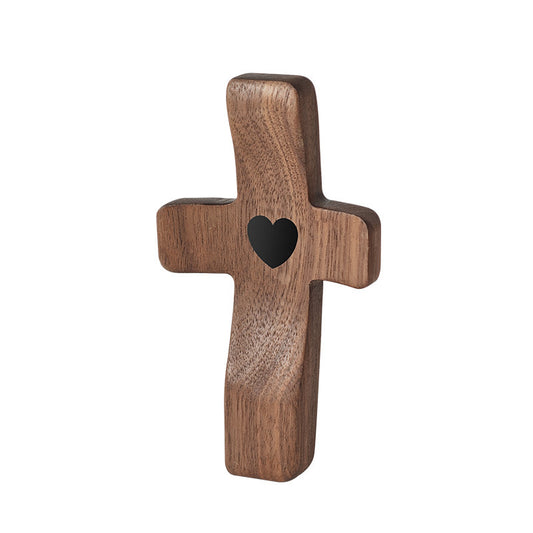 Wooden Cross For Anxiety & Stress Relief