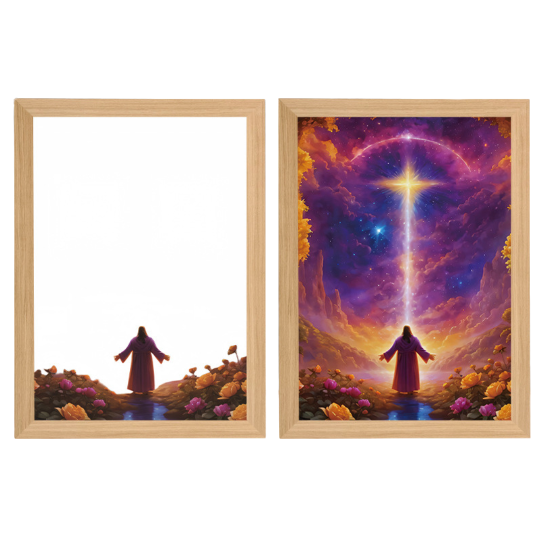 LED Home Decor Jesus Paintings